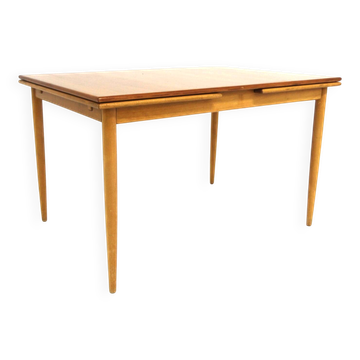 Dining table "portfolio" in teak, Sweden, 1960
