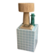 Column - sky blue/white