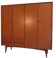 Vintage Scandinavian teak wardrobe, vintage teak secretary.