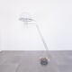 Plant lamp from the ground of the 70s vintage modernariato