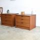 Bedside tables or small Scandinavian chest of drawers 61cm