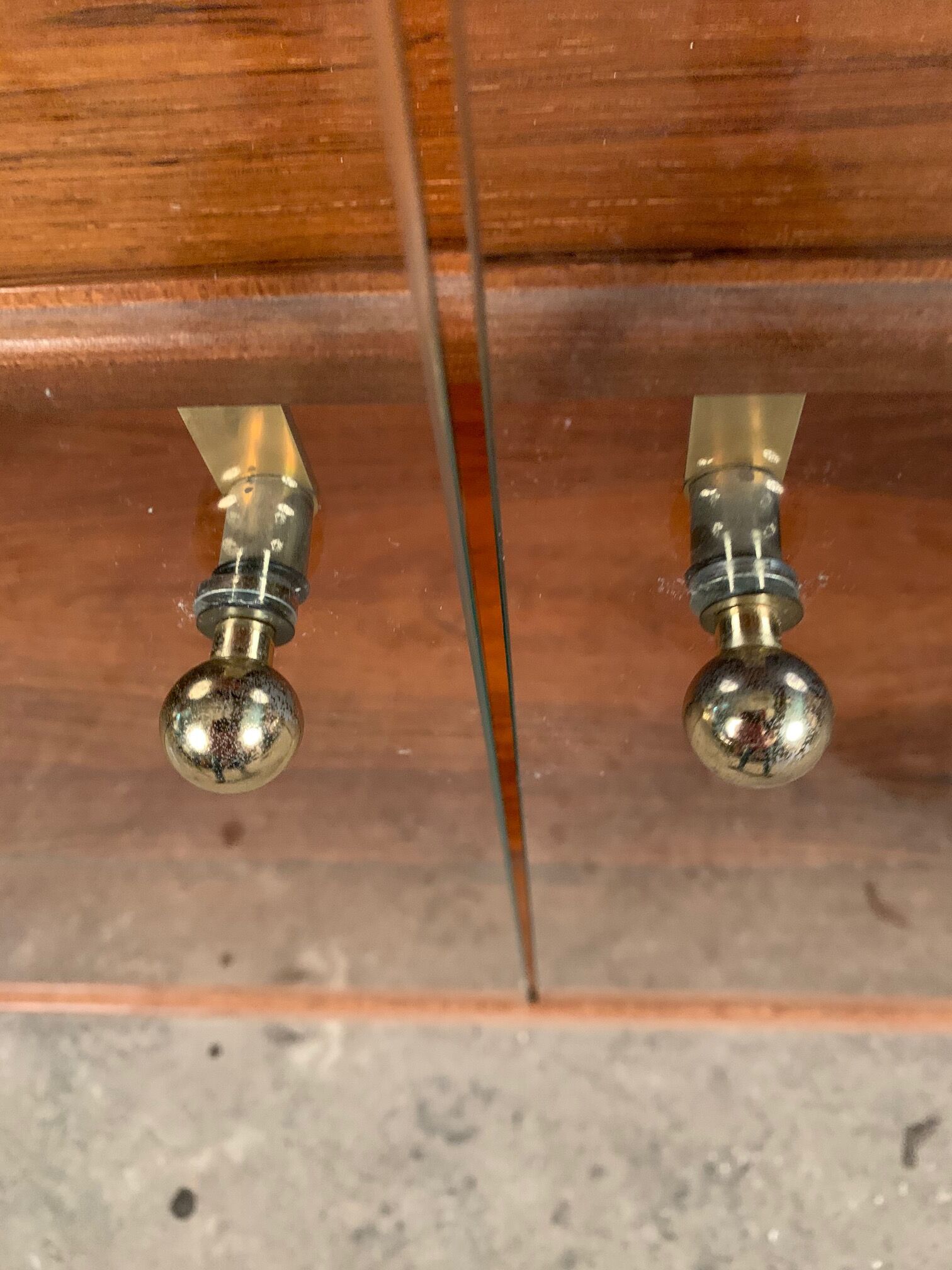 Vitrine en bois de rose d’Idee Mobel, Pesch, Allemagne, années 1960