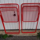 Pair of folding chairs Ted Net N. Gamelgaard 80s Ikéa