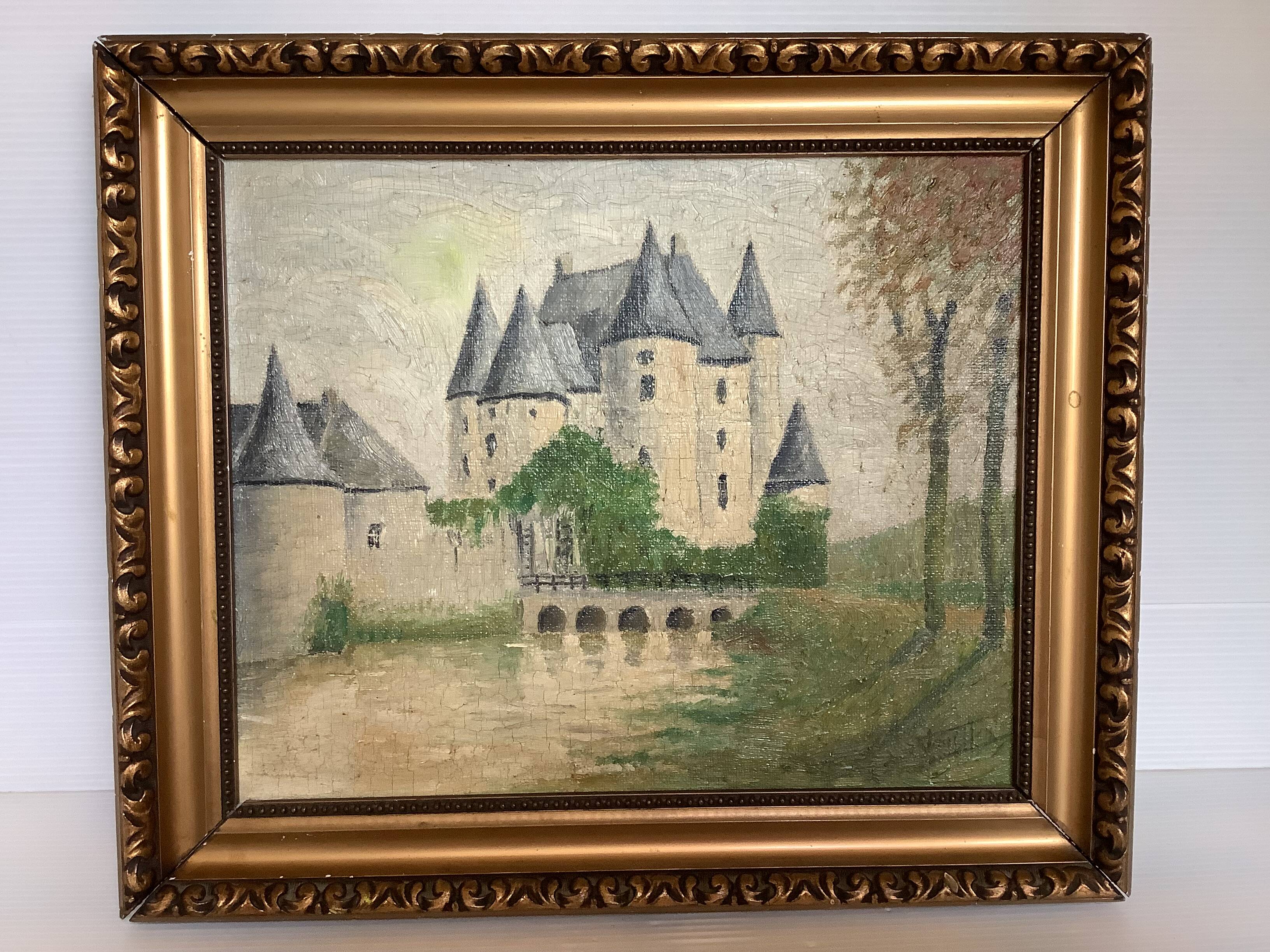 Tableau château de Ham Paul Herpels