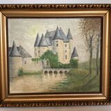 Painting of the castle of Ham Paul Herpels