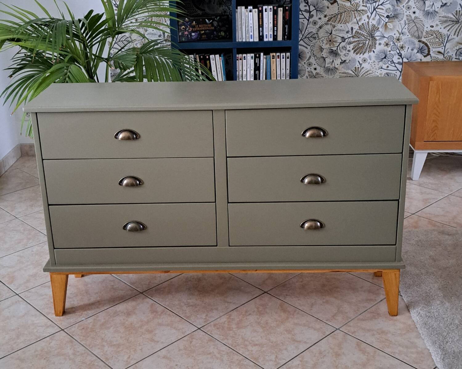 Commode 6 tiroirs Rød Sødgren vert Thisted