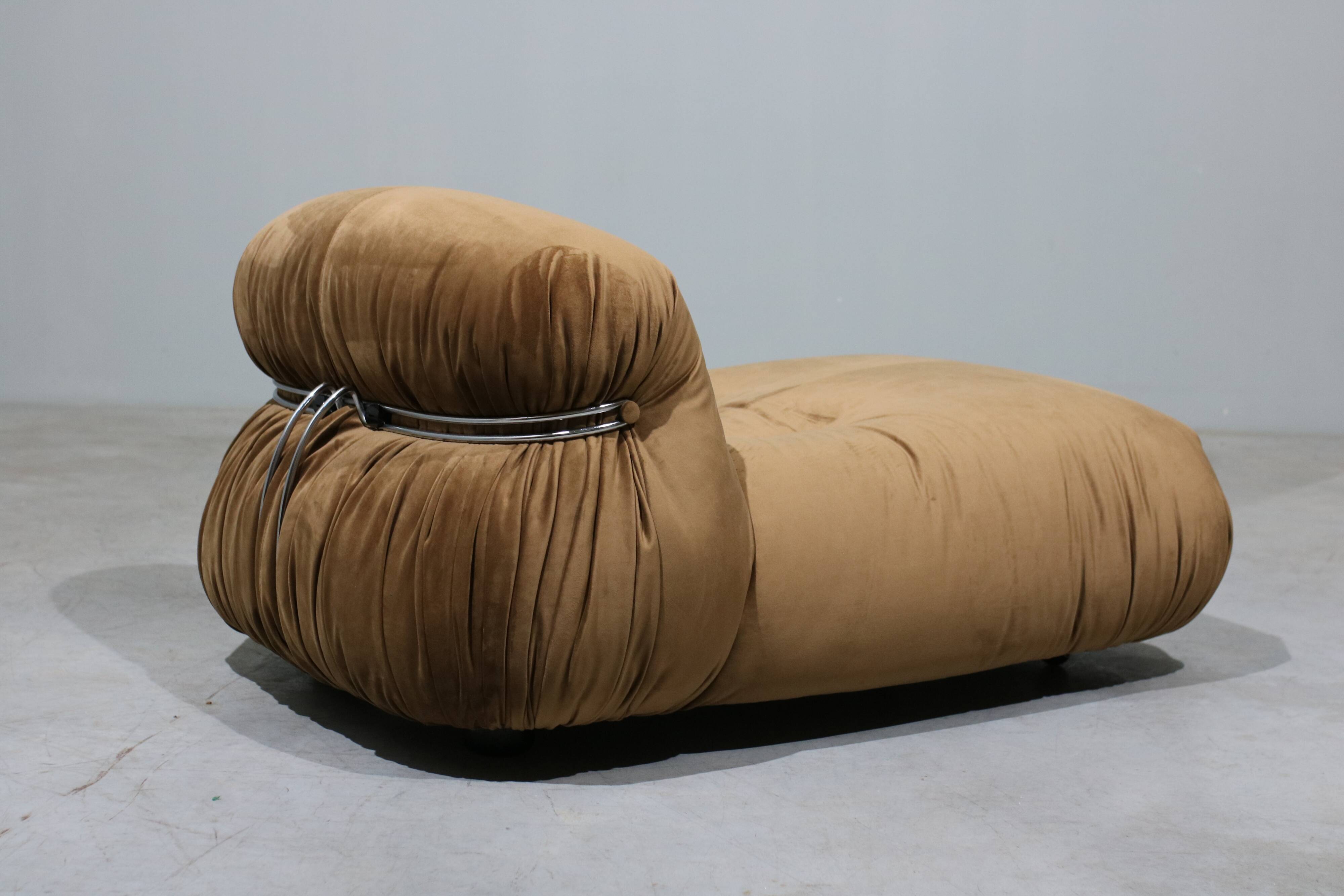 Lounge Chair and Ottoman from Afra & Tobia Scarpa for Cassina 1960s