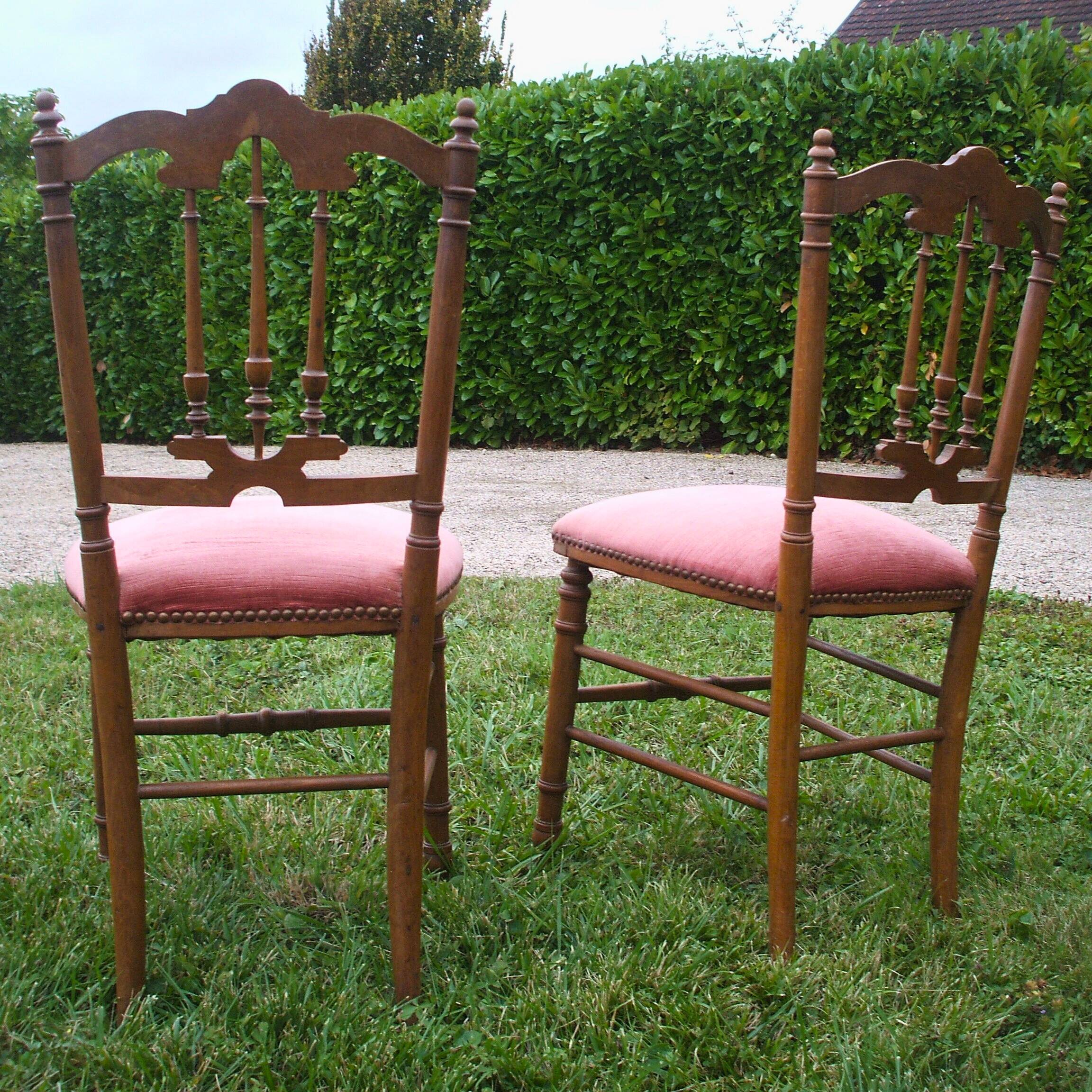 Pair of Napoleon III chairs
