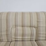 Mid Century Italian Armchairs in Wood and Fabric