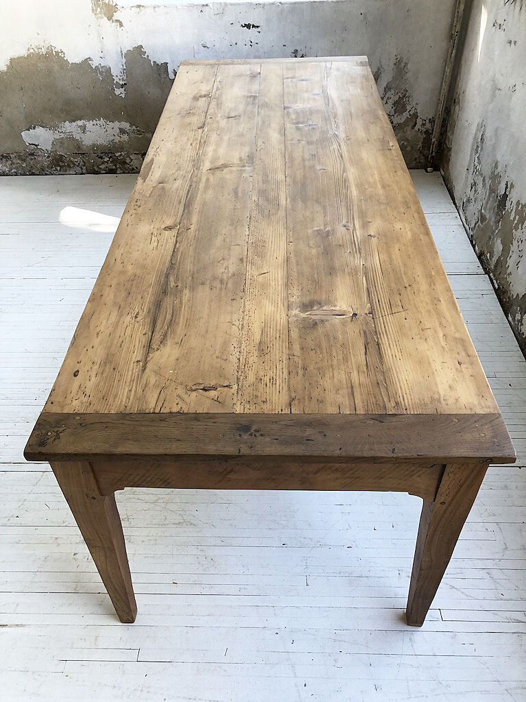 Oak farm table 2m20
