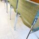 4 Kvadrat khaki and chrome chairs, 1970