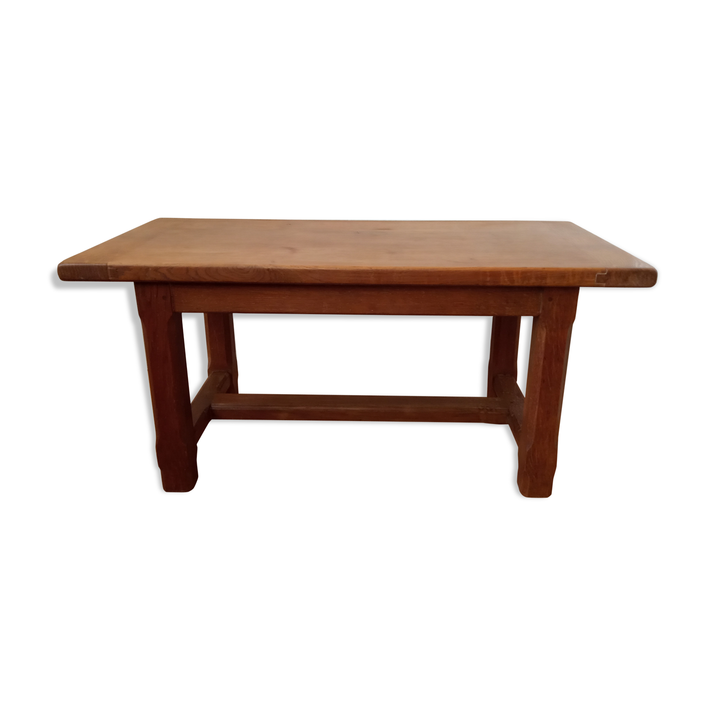 Rustic oak coffee table