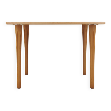 Beech table, Danish design, 1970s, designer: Takshi Okamura & Erik Marquard