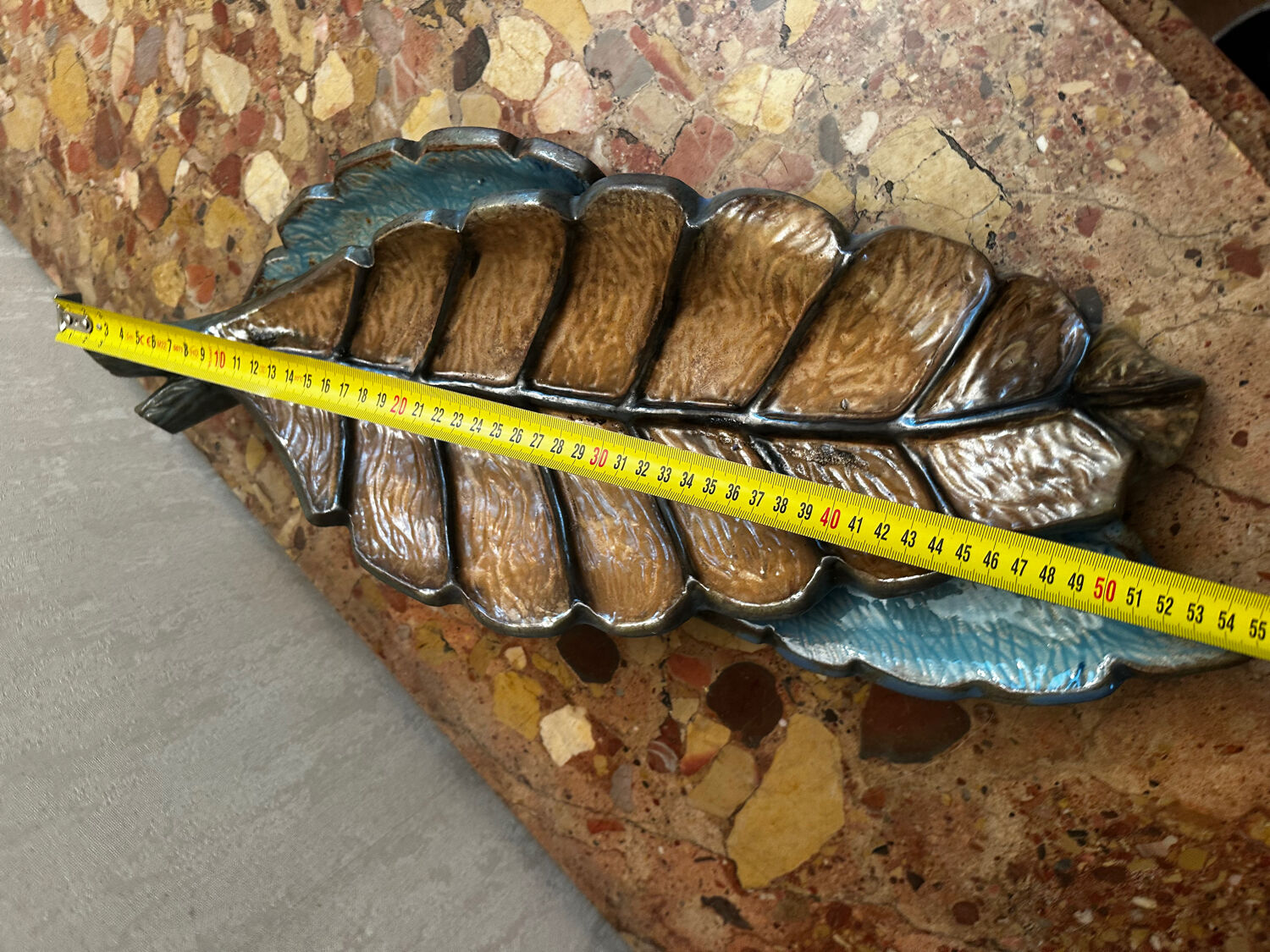 Roger Guerin - Bowl / pocket emptier in Bouffioulx stoneware - 56cm/24