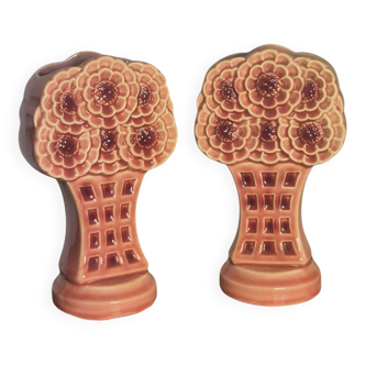 Pair of flower vases