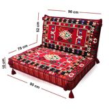 Red Oriental Sofa