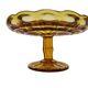 Cake bowl on stand from Ząbkowice Glassworks, 1970s