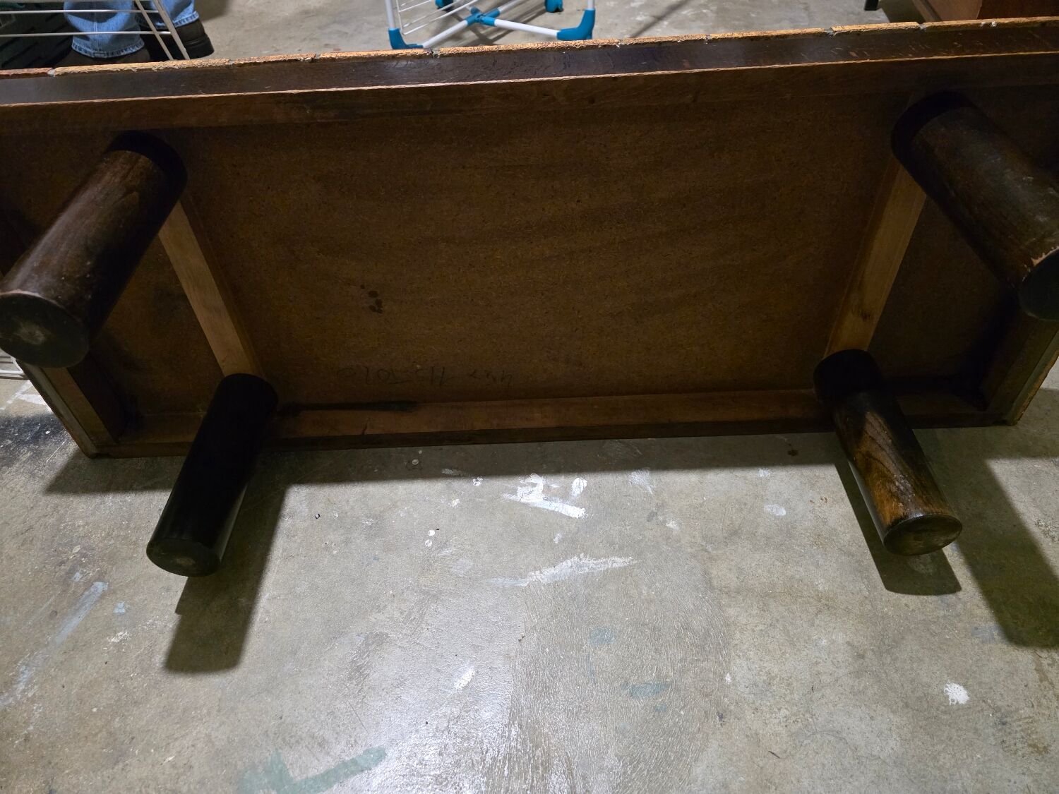 Ceramic wood coffee table CAPRON