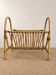 1970s rattan magazine rack