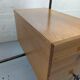 Bureau vintage formica et métal caisson deux tiroirs