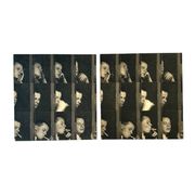 Gerry Hunt (1927 - 2023), 'William' set of  2 photo on wood, UK 1979