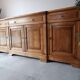 Louis Philippe style sideboard in solid cherry wood