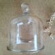 Old glass bell