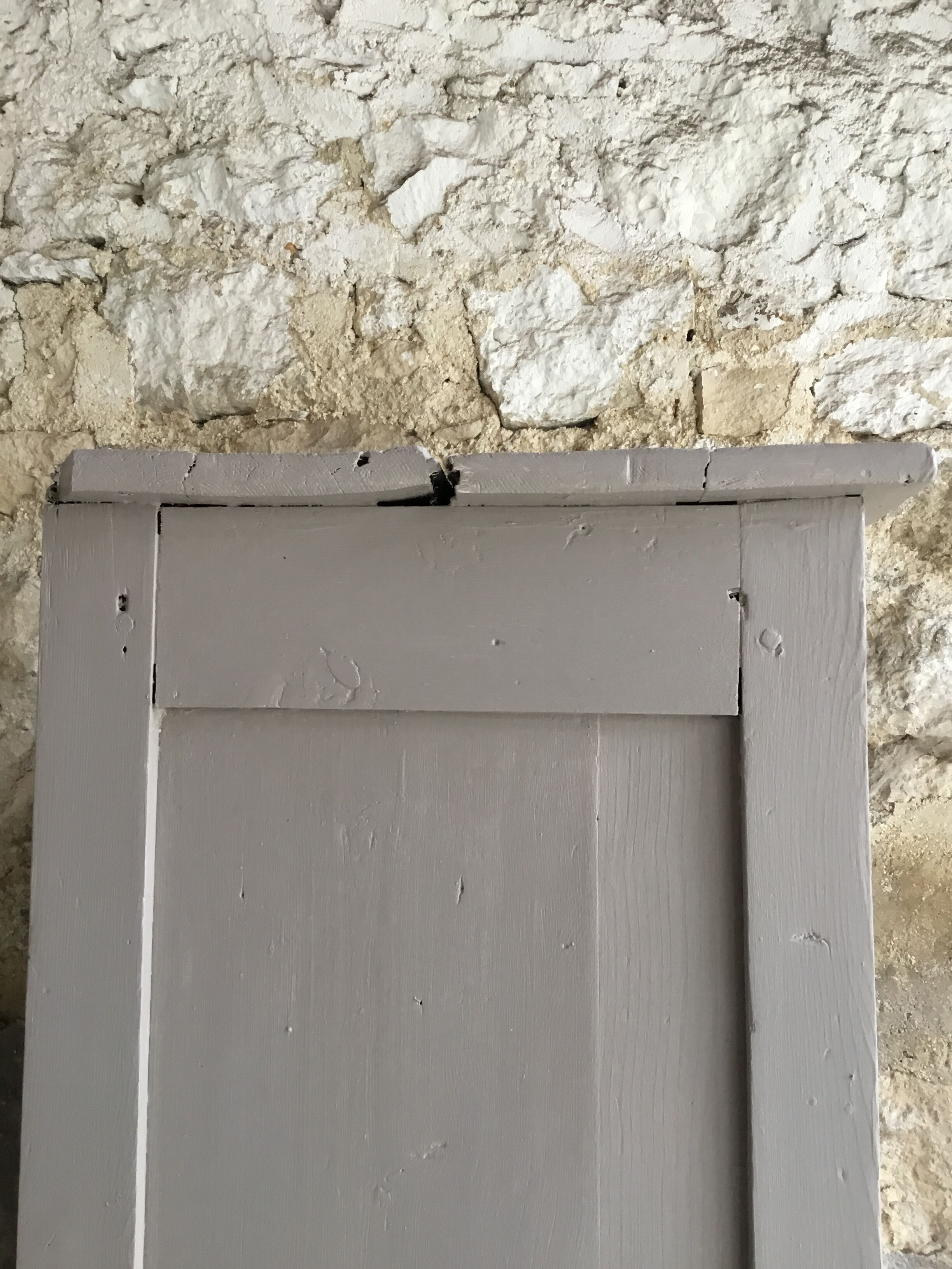 Wooden parisian wardrobe XXth
