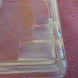 Vernox art-deco opalescent glass ashtray by Sabino