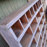 Shelf with lockers