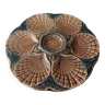 Sarreguemines oyster plate