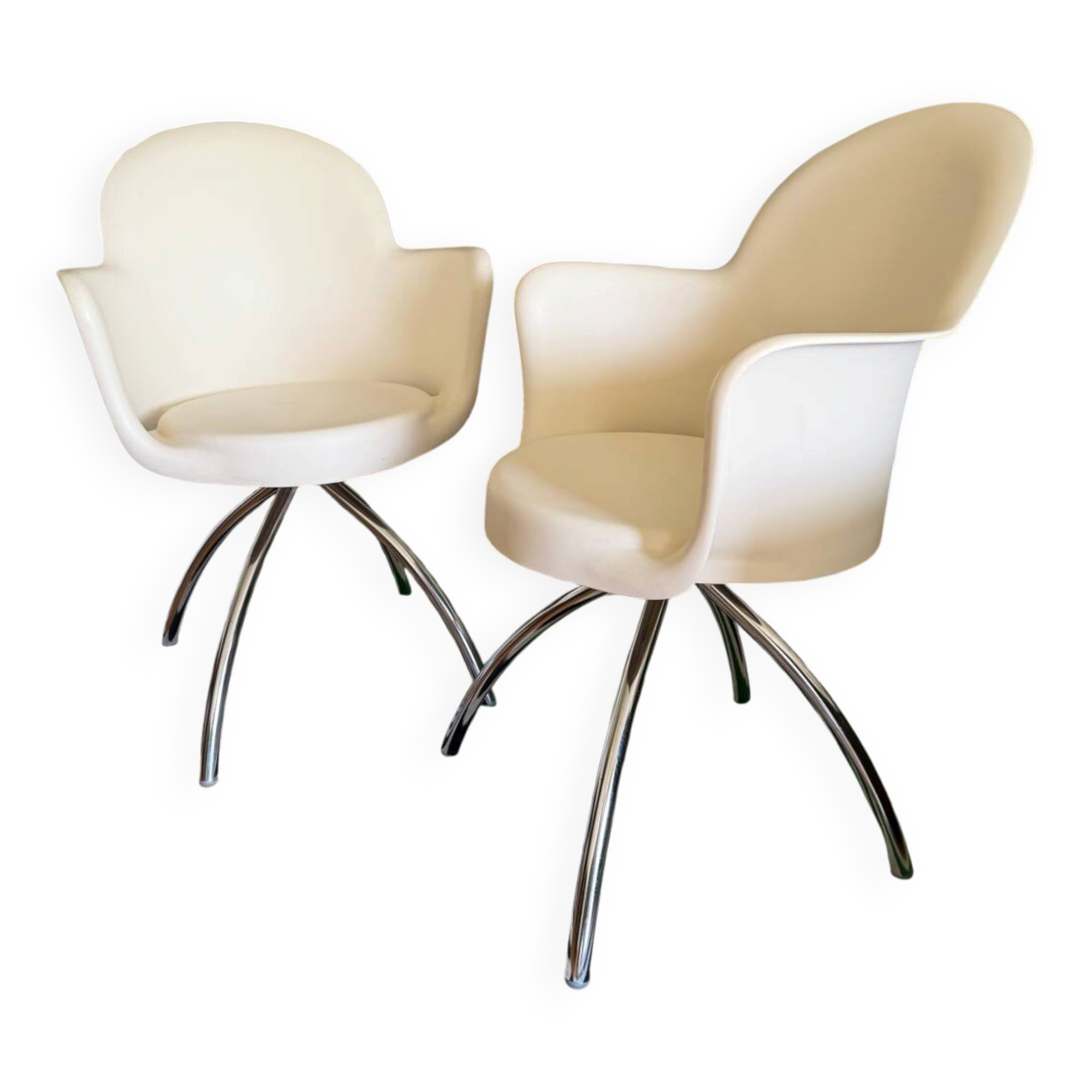 2 chaises Gogo de Marcello Ziliani par Sintesi