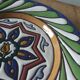 Decorative wall plate signed A. Alvarez
