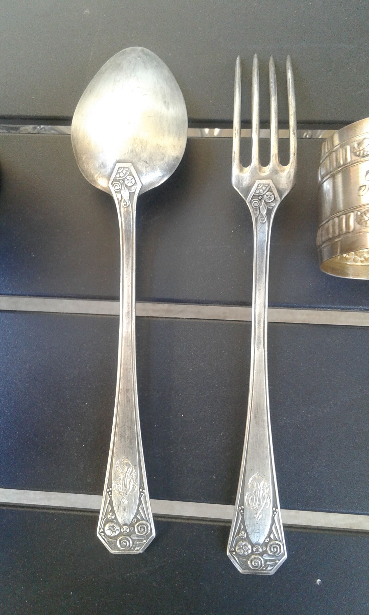 Art deco  baptism box