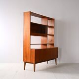 Sideboard bookcase with display cabinet