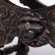 Antique Hand carved Lions stool Holland