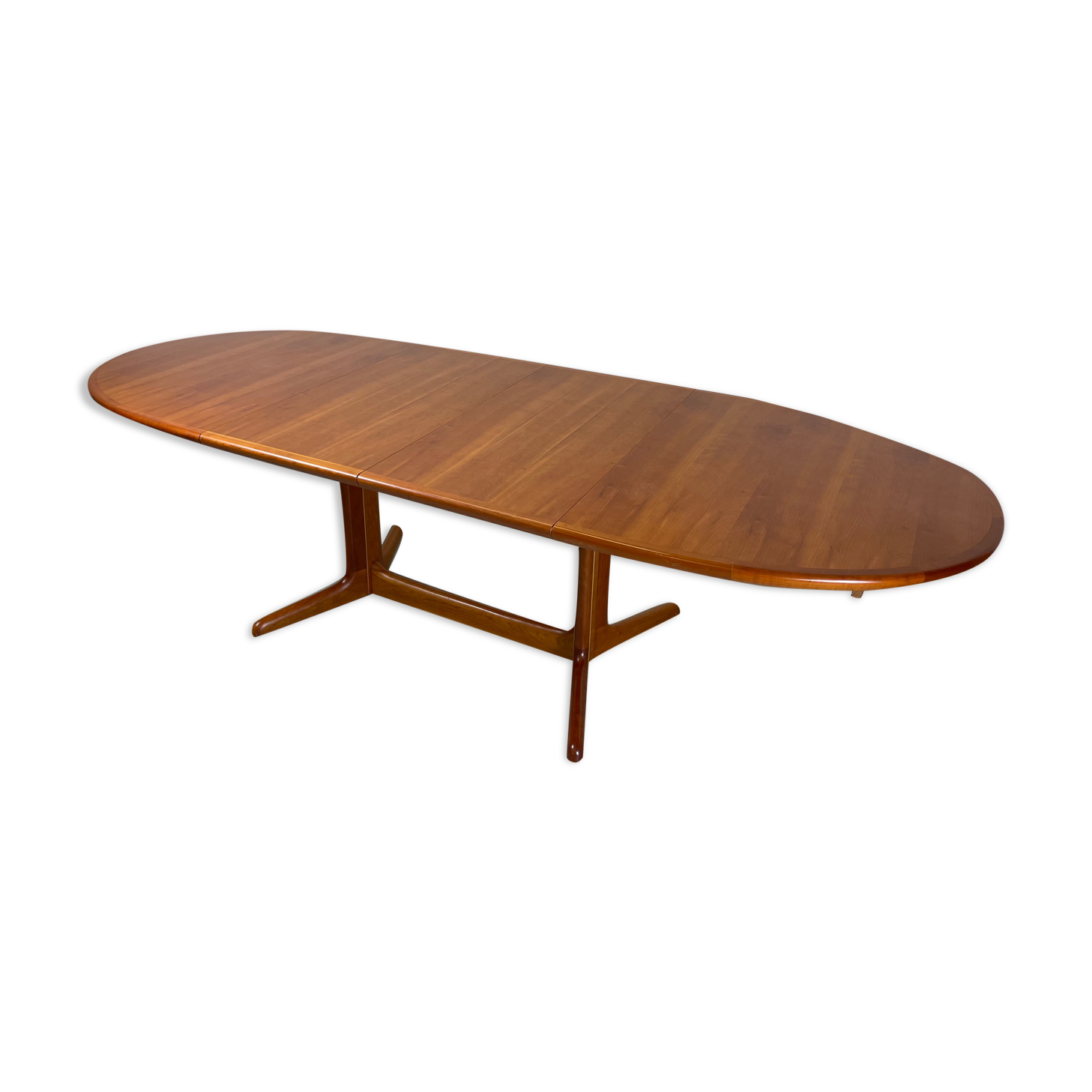 Danish midcentury teak dining table 1960s by Skovby