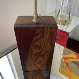 1950s wooden table lamp