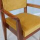 Mid century high back chair Italy 1950