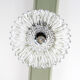 Ceiling lamp suspension crystal and bronze lamp luminaire glass flower