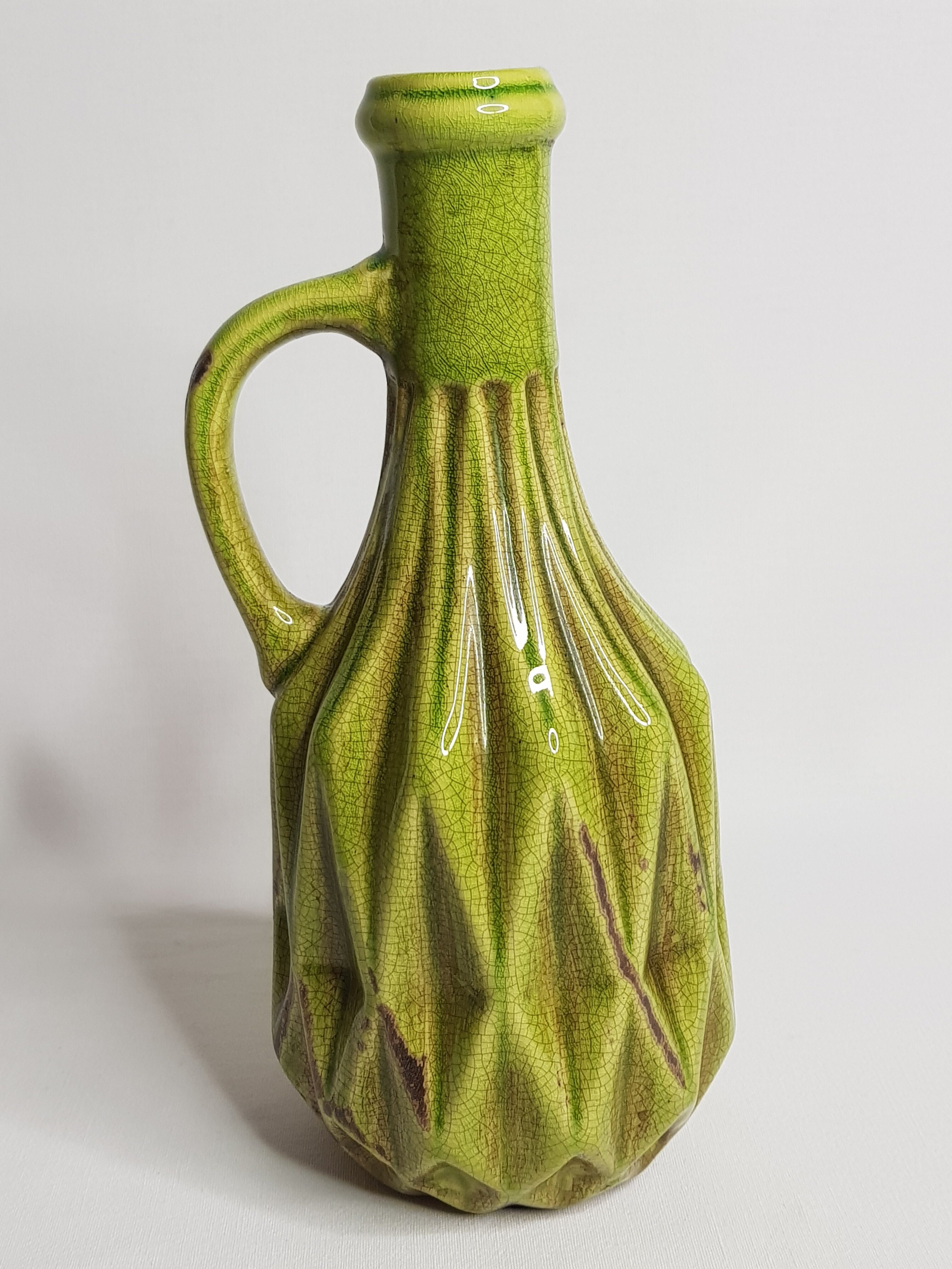 Vintage origami soliflore vase 26 cm