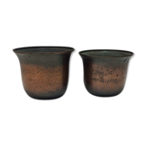Lot of 2 planters copper