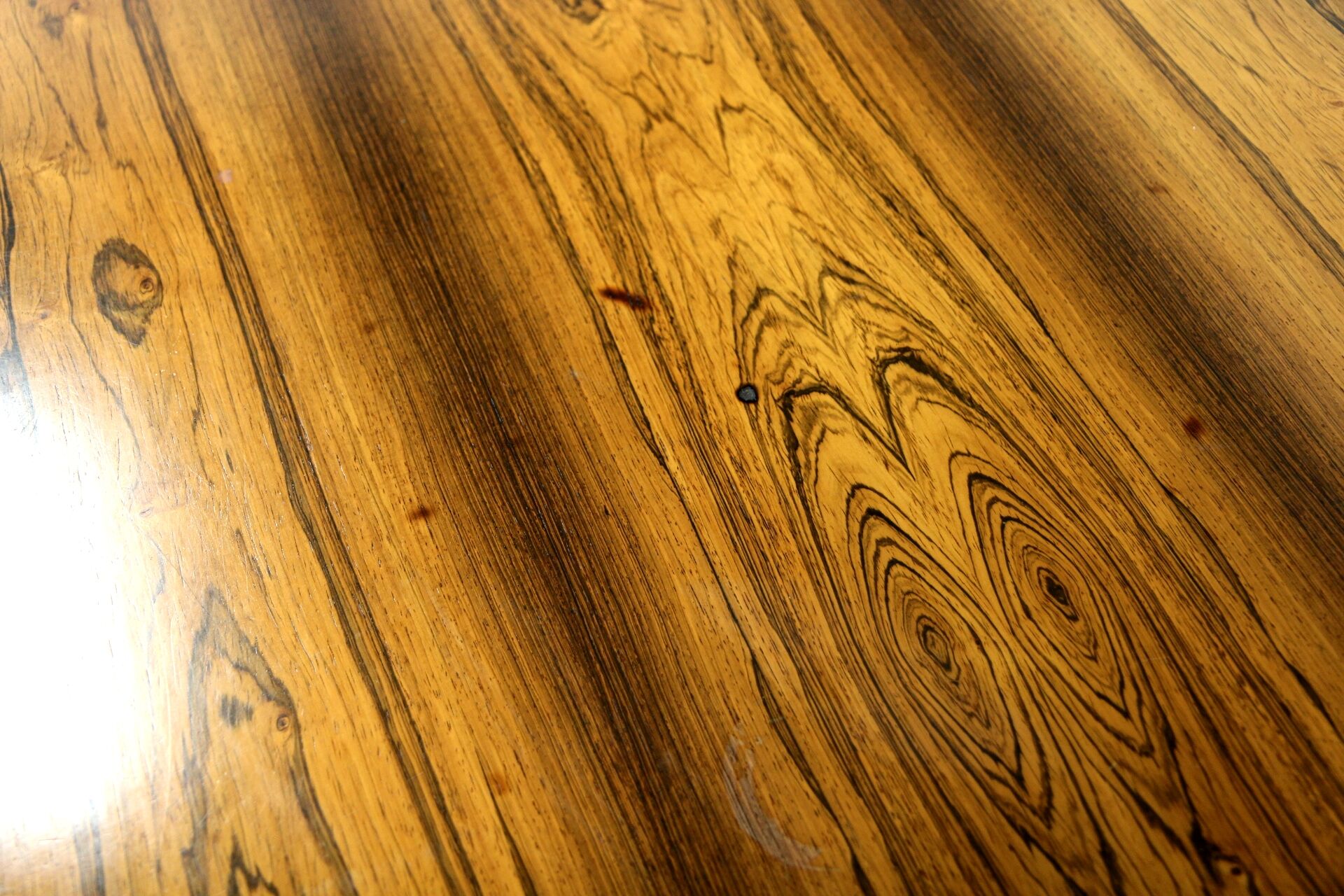 Table de salle à manger en palissandre Poul Hundevad, Danemark, 1960