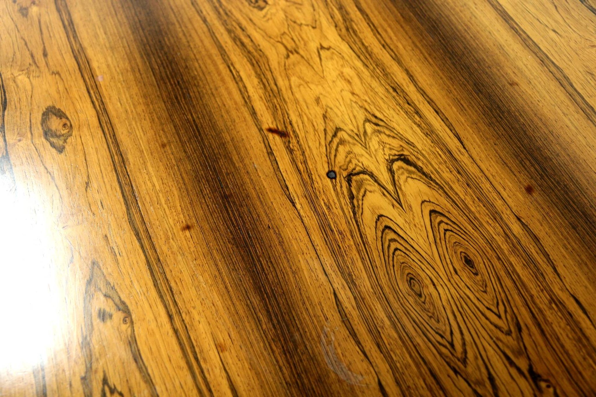 Dining table in rosewood by Poul Hundevad, Denmark, 1960.