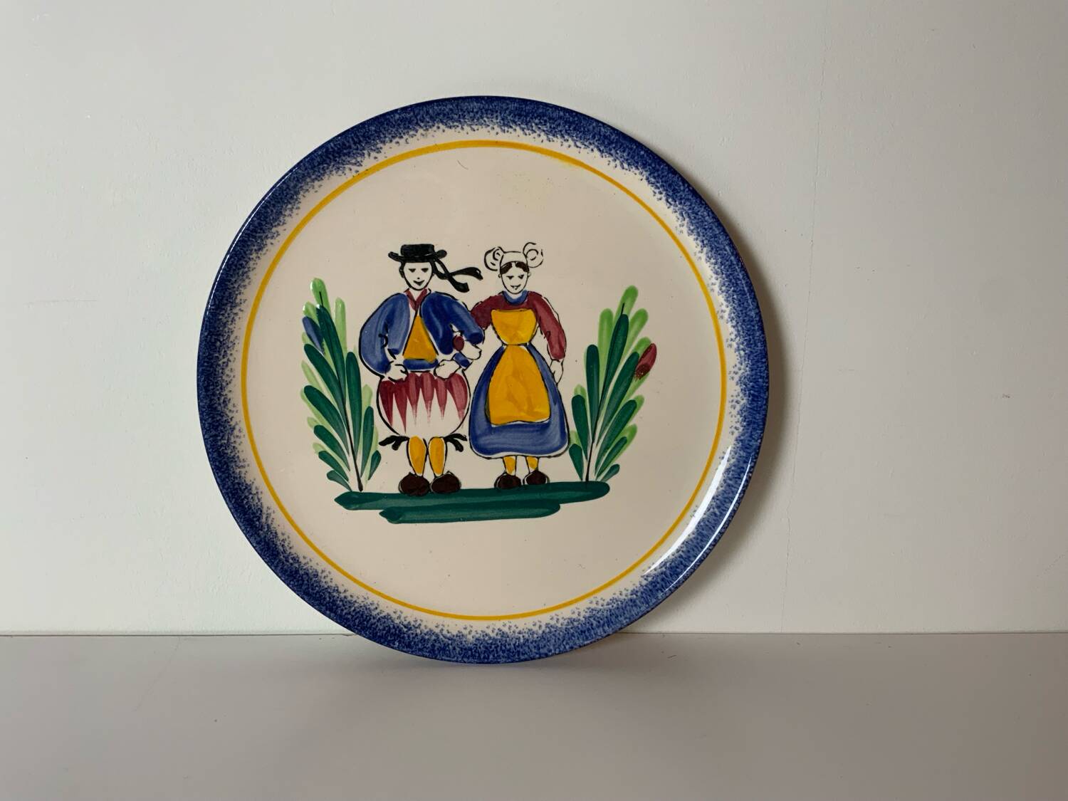Breton dish or plate