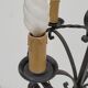 Candelabra floor lamp wrought iron candlestick