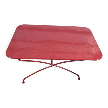 Table de jardin fer forge 1900