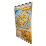 Carte scolaire 1940 "bassin parisien" 120x200 cm