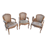 Fauteuils louis xv