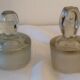 Very large old apothecary bottles